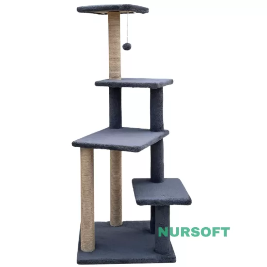 Nursoft Premium Tırmalama Tahtası Çok Katlı Uzun Boy Büyük Boy Kedi Koltuk Tırmalama Koruyucu