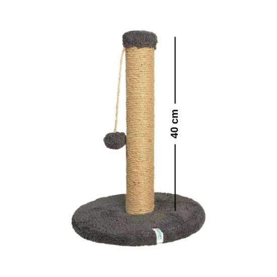 Nursoft Yuvarlak Ponponlu Kedi Tırmalama Direği 42 cm