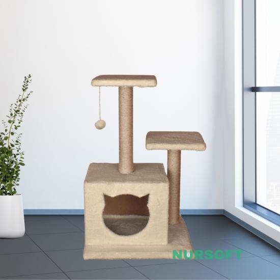 Nursoft Stepli Yuvalı Kedi Tırmalaması (Kedi Görünümlü) NR-0038