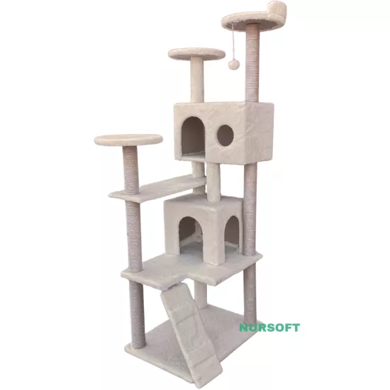 Kedi Tırmalama  ve Kedi oyun evi  Büyük Kedi evi