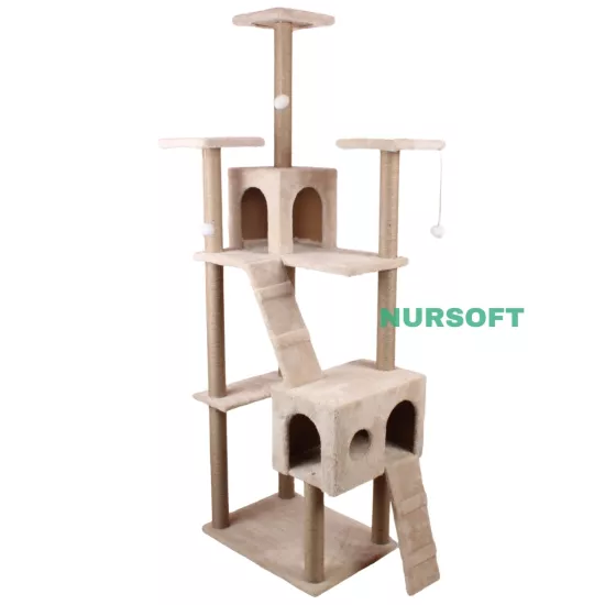 Nursoft Residence Kedi Tırmalama Evi NR-0035