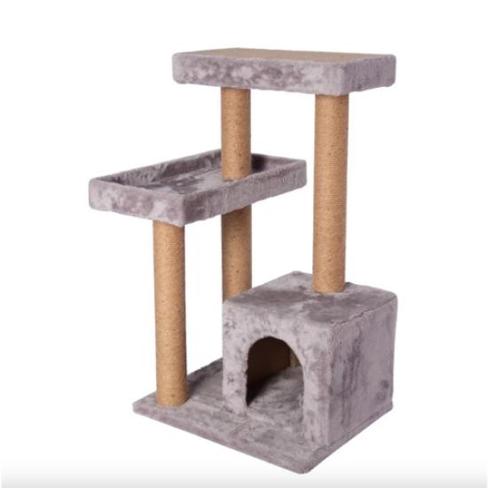Nursoft Kulubeli Çift Teraslı Kedi Tırmalaması Nr-0058