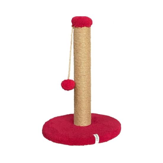 Nursoft Yuvarlak Ponponlu Kedi Tırmalama Direği 52 cm