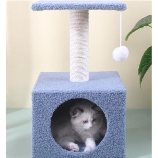 Nursoft Stepli Yuvalı Kedi Tırmalaması Gri NR-0033