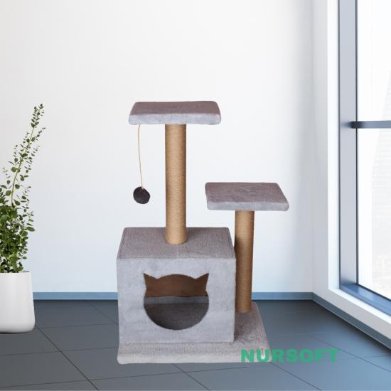 Nursoft Stepli Yuvalı Kedi Tırmalaması (Kedi Görünümlü) NR-0038