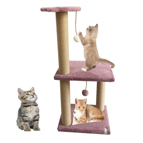 Nursoft İki Katlı Özel Tasarım Kedi Tırmalama Tahtası