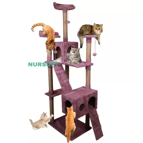 Cat City Kedi Evi Kedi Tırmalama Ve Kedi Oyun Evi