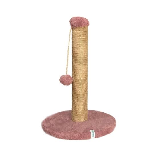 Nursoft Yuvarlak Ponponlu Kedi Tırmalama Direği 52 cm