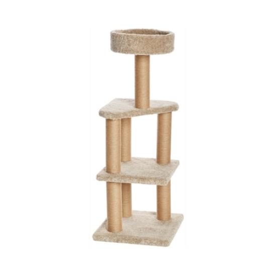 Nursoft Multi-Level Korkuluklu Kedi Tırmalama Platformu NRS-010