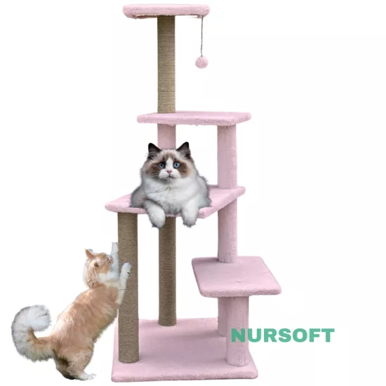 Nursoft Premium Tırmalama Tahtası Çok Katlı Uzun Boy Büyük Boy Kedi Koltuk Tırmalama Koruyucu