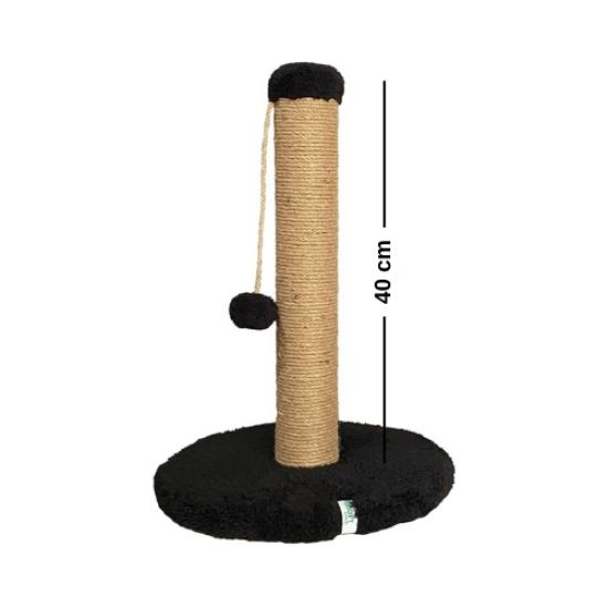 Nursoft Yuvarlak Ponponlu Kedi Tırmalama Direği 42 cm