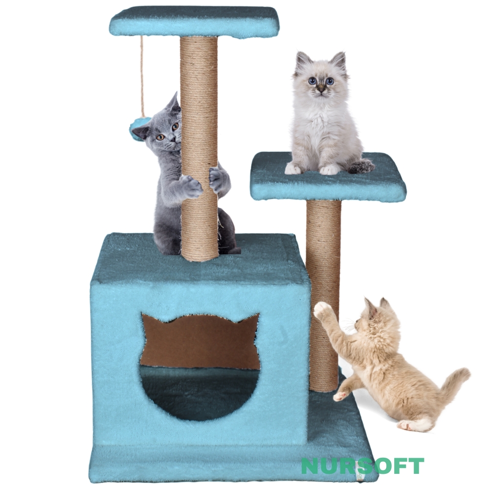 Nursoft Stepli Yuvalı Kedi Tırmalaması (Kedi Görünümlü) NR-0038