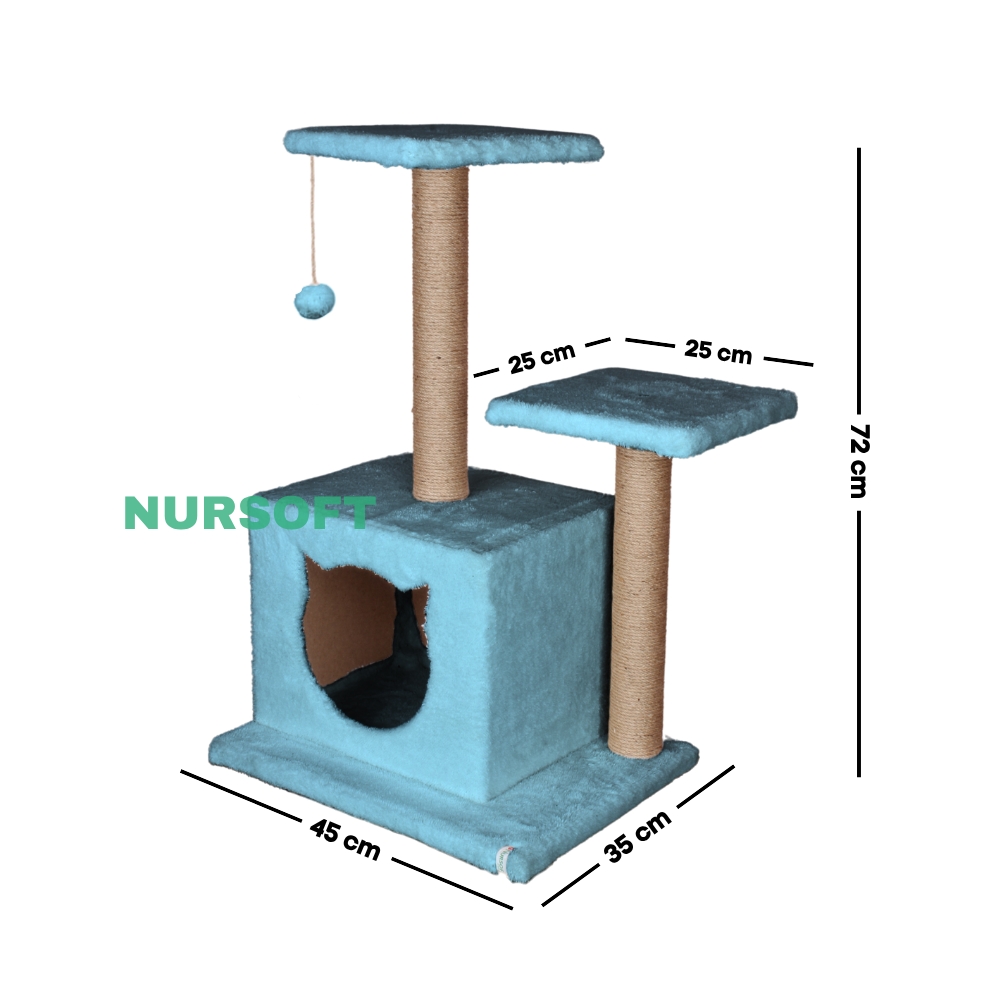 Nursoft Stepli Yuvalı Kedi Tırmalaması (Kedi Görünümlü) NR-0038