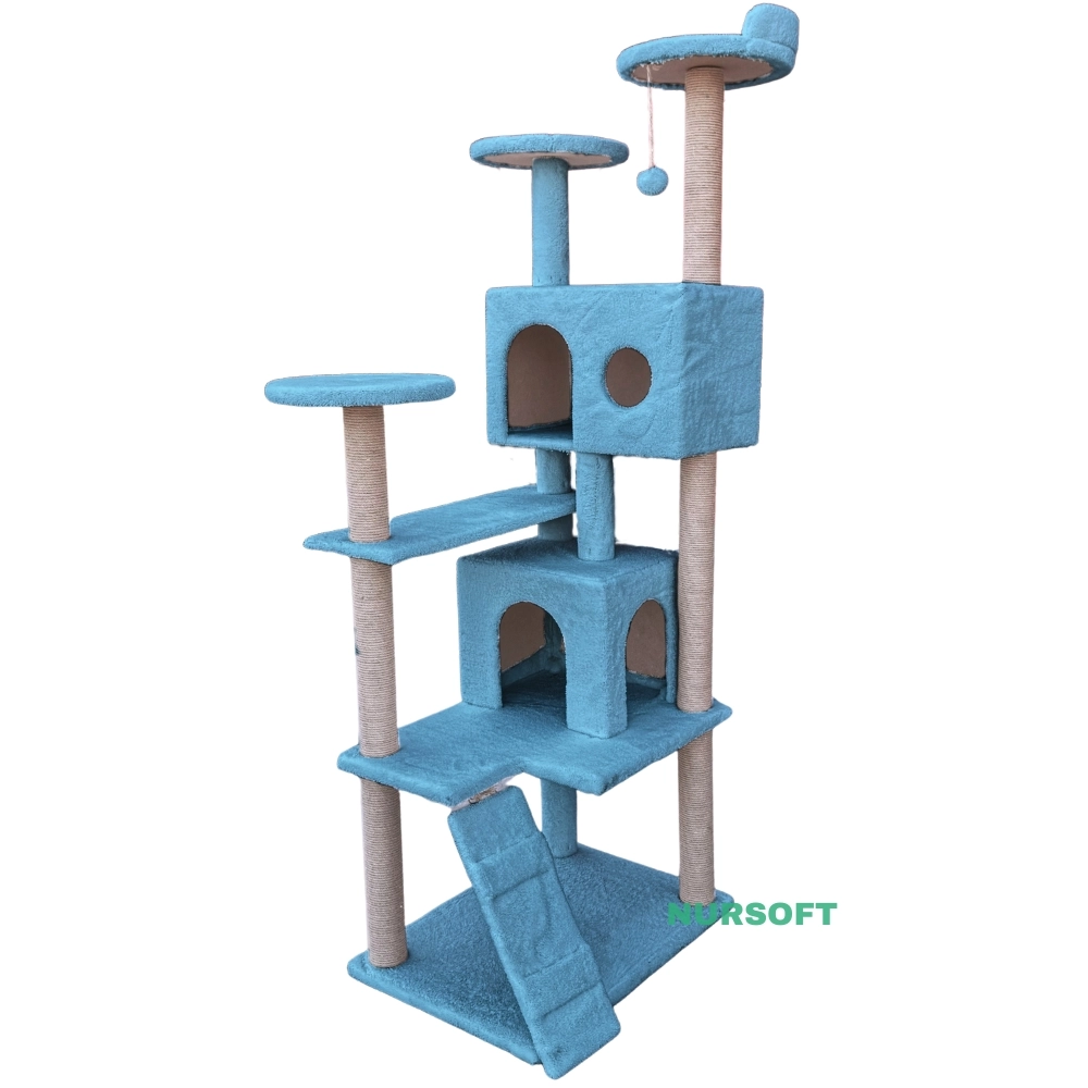 Nursoft Kule Kedi Evi Tırmalama
