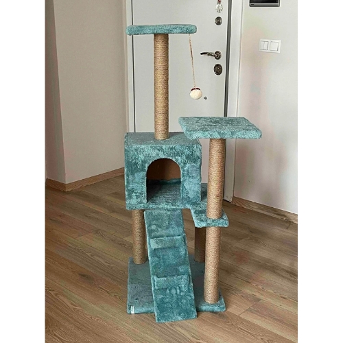 Nursoft P06 Kedi Tırmalama Evi Platform NR-0066