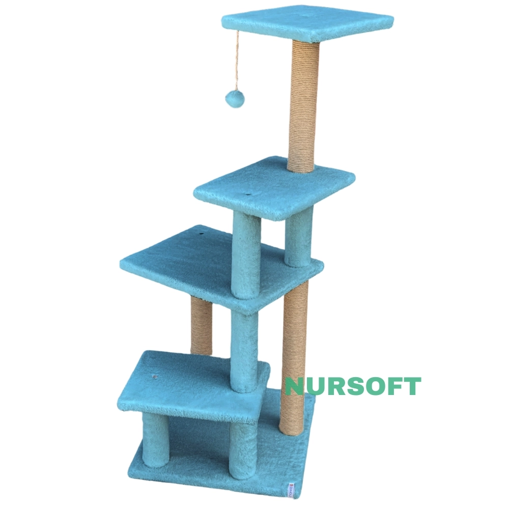 Nursoft Premium Tırmalama Tahtası Çok Katlı Uzun Boy Büyük Boy Kedi Koltuk Tırmalama Koruyucu