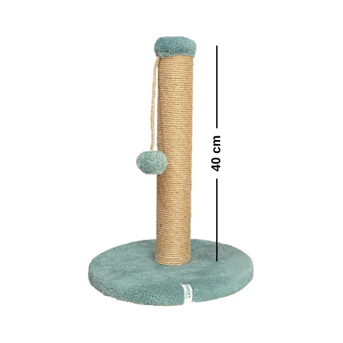Nursoft Yuvarlak Ponponlu Kedi Tırmalama Direği 42 cm