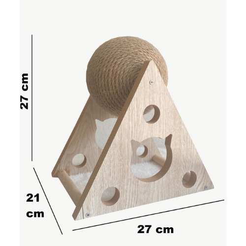 Nursoft Üçgen Toplu Kedi Tırmalaması NR-0046