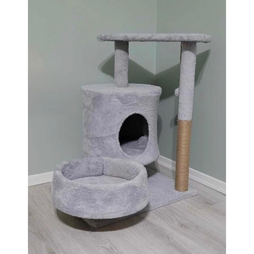 Nursoft Yuvarlak Teras ve Yuvalı Kedi Tırmalama NRS-013